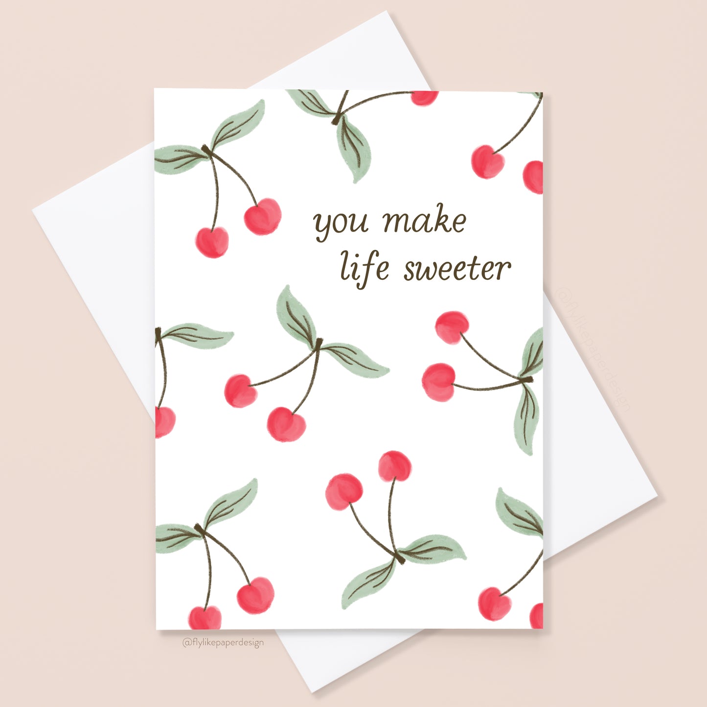 Cherry Love Card