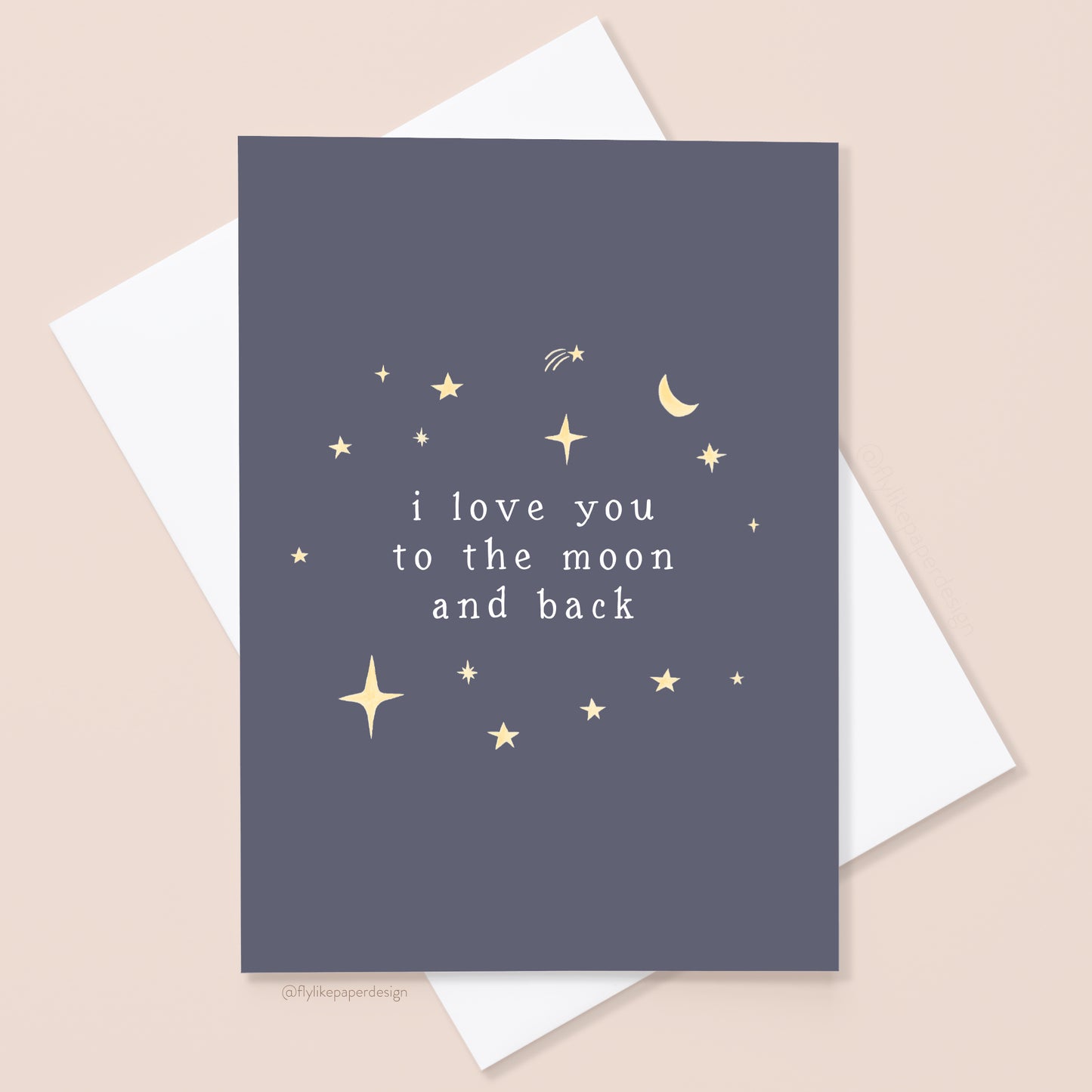 To the Moon and Back Card
