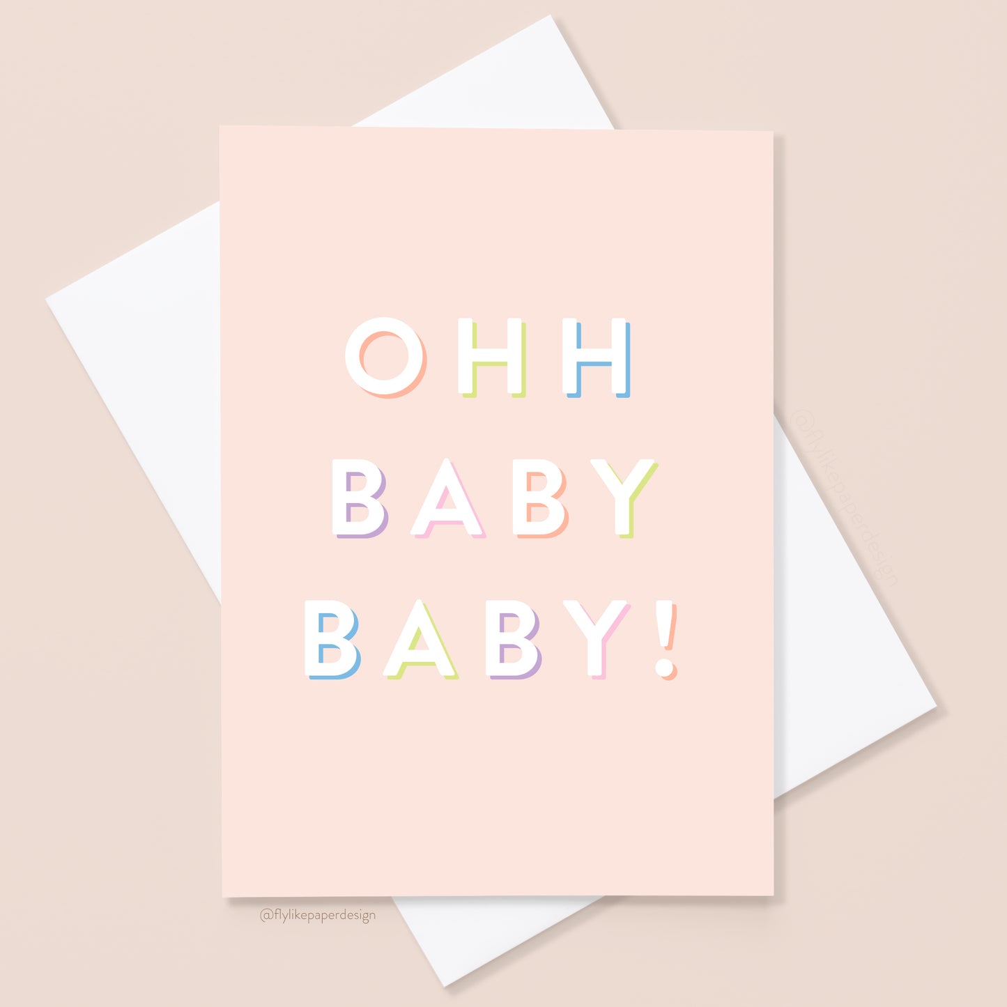 Oh Baby Baby Card