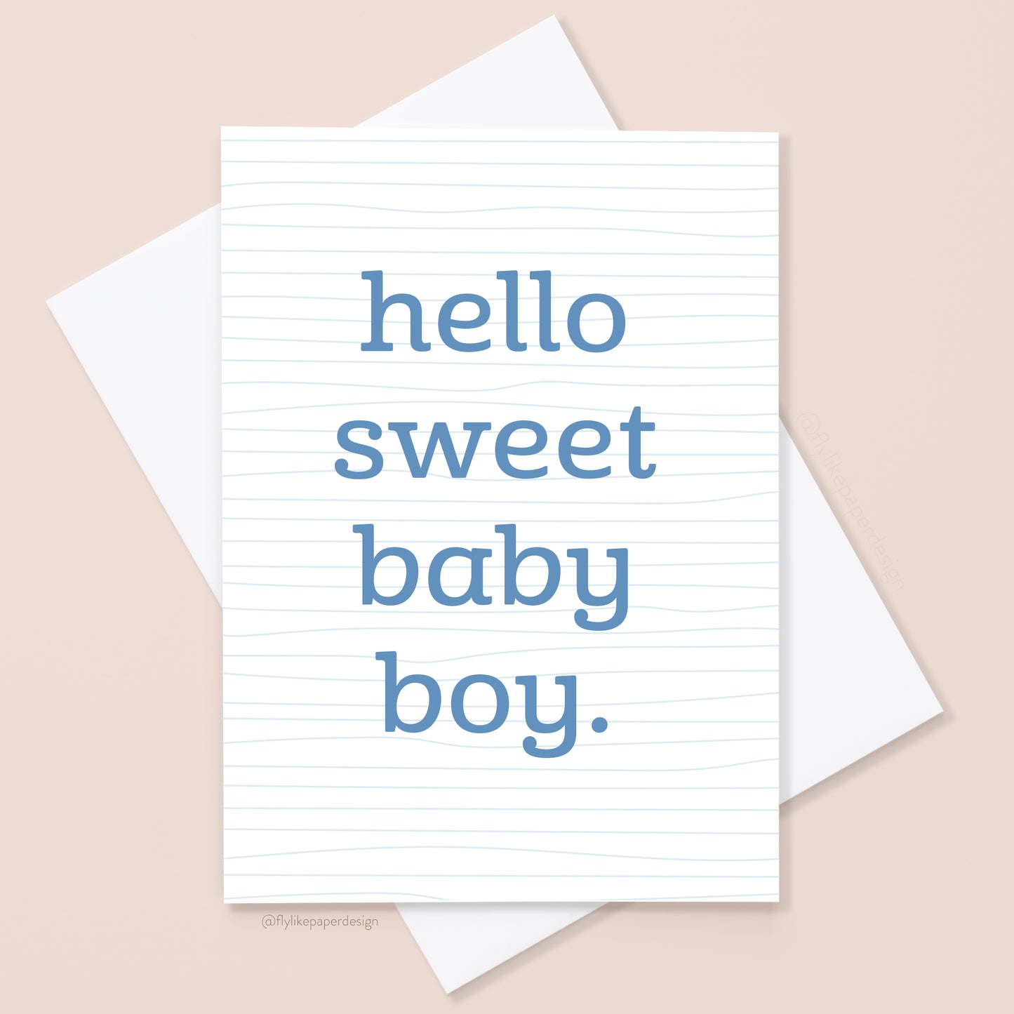 Baby Boy Card
