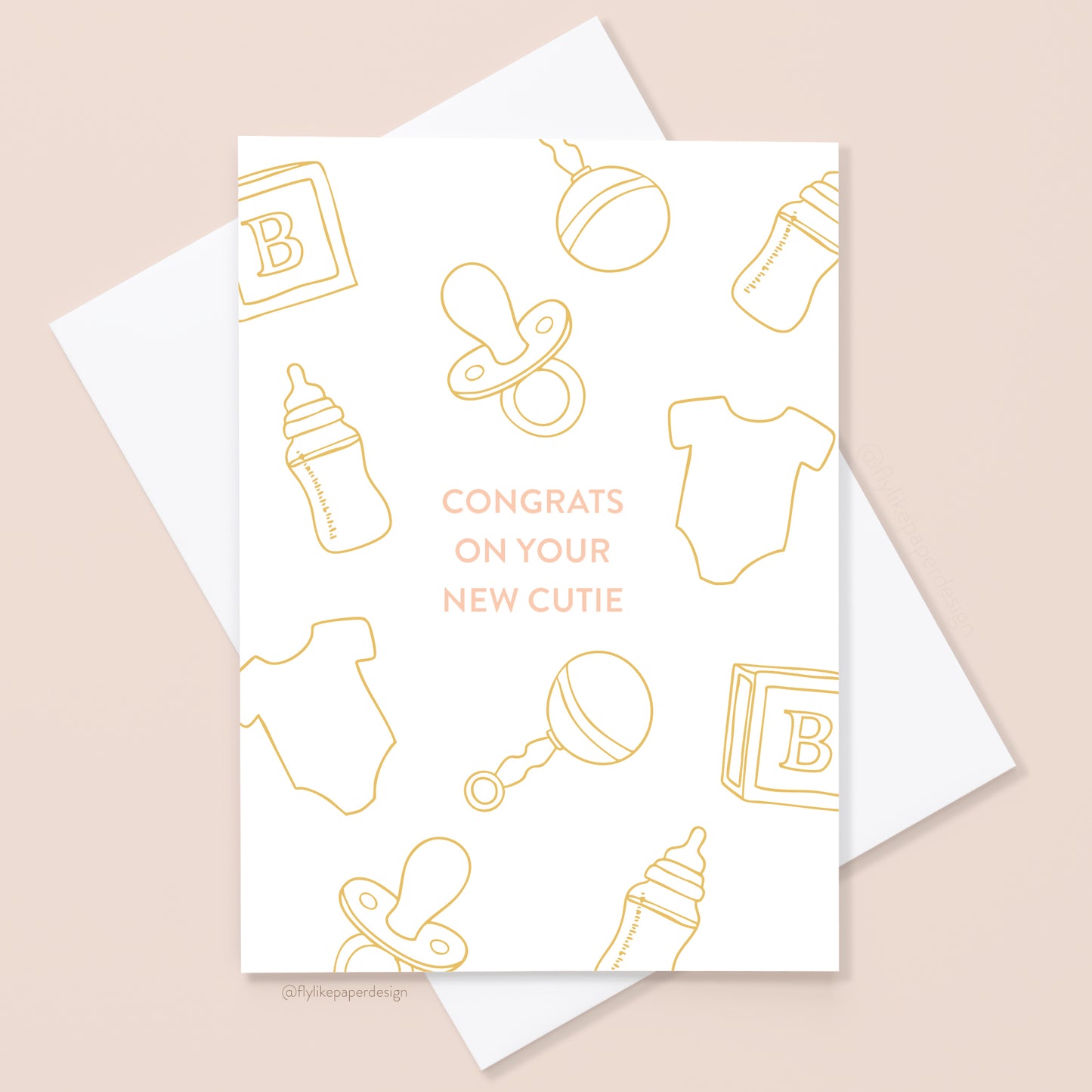 Cutie Icons Baby Card