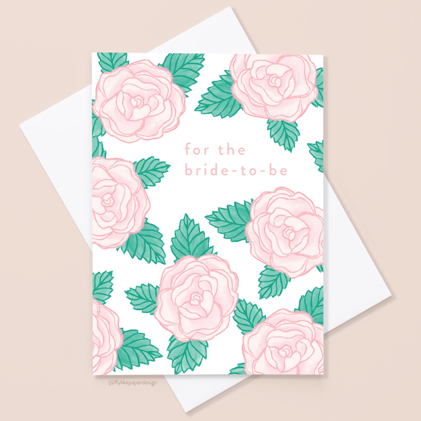 Bride-to-Be Roses Card