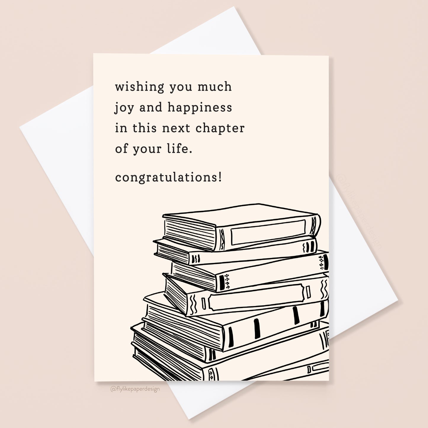 Next Chapter Congratulations Card