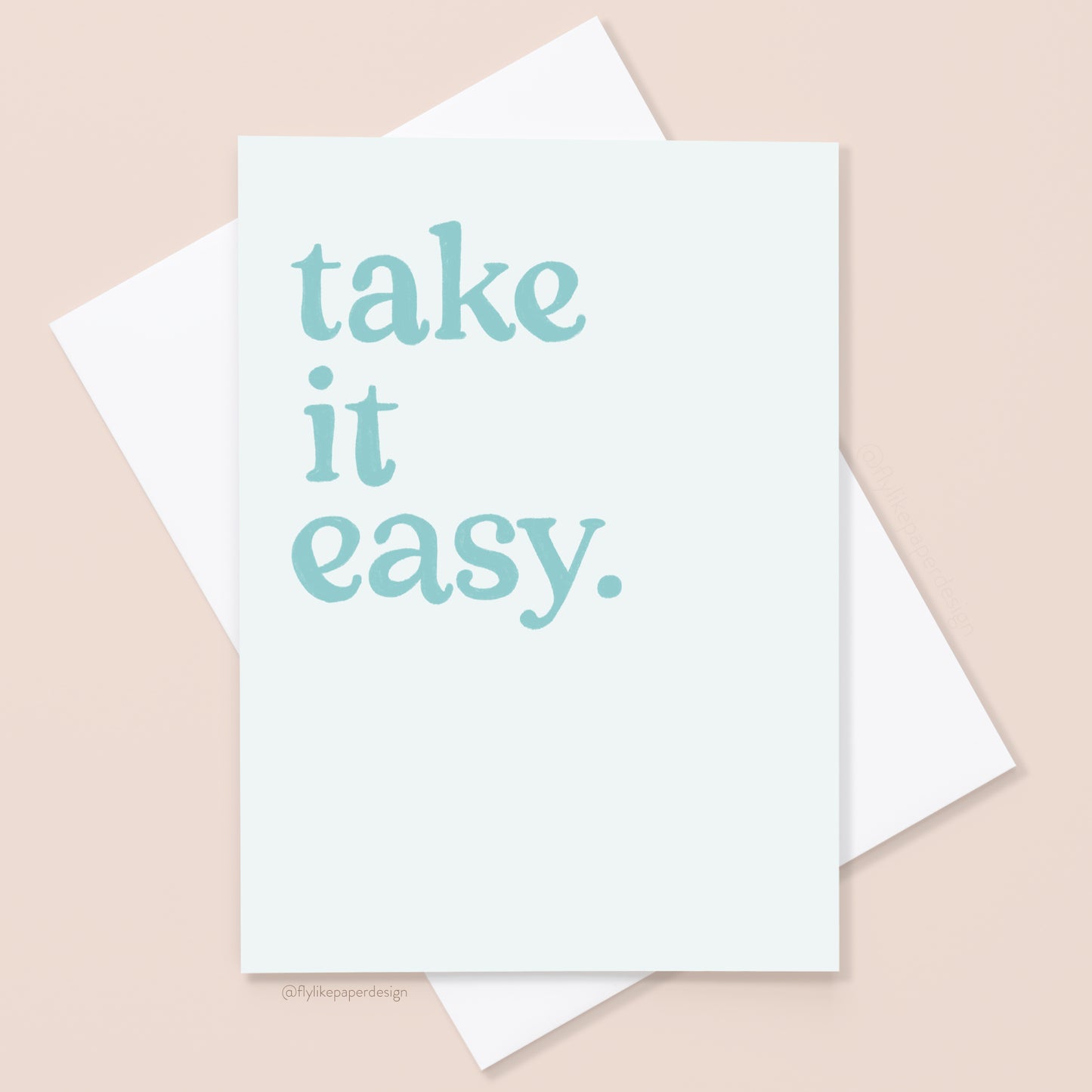 Take It Easy Card