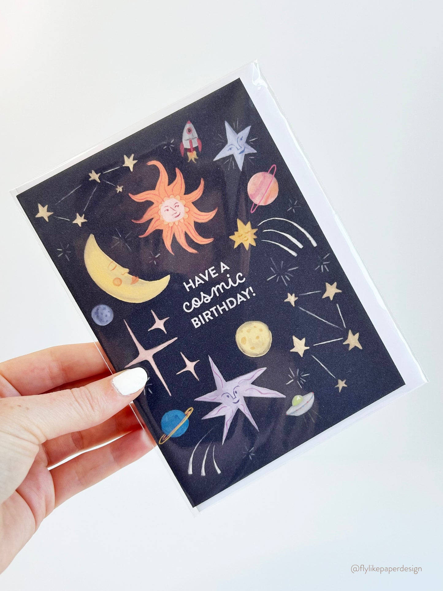 Cosmic Birthday Card