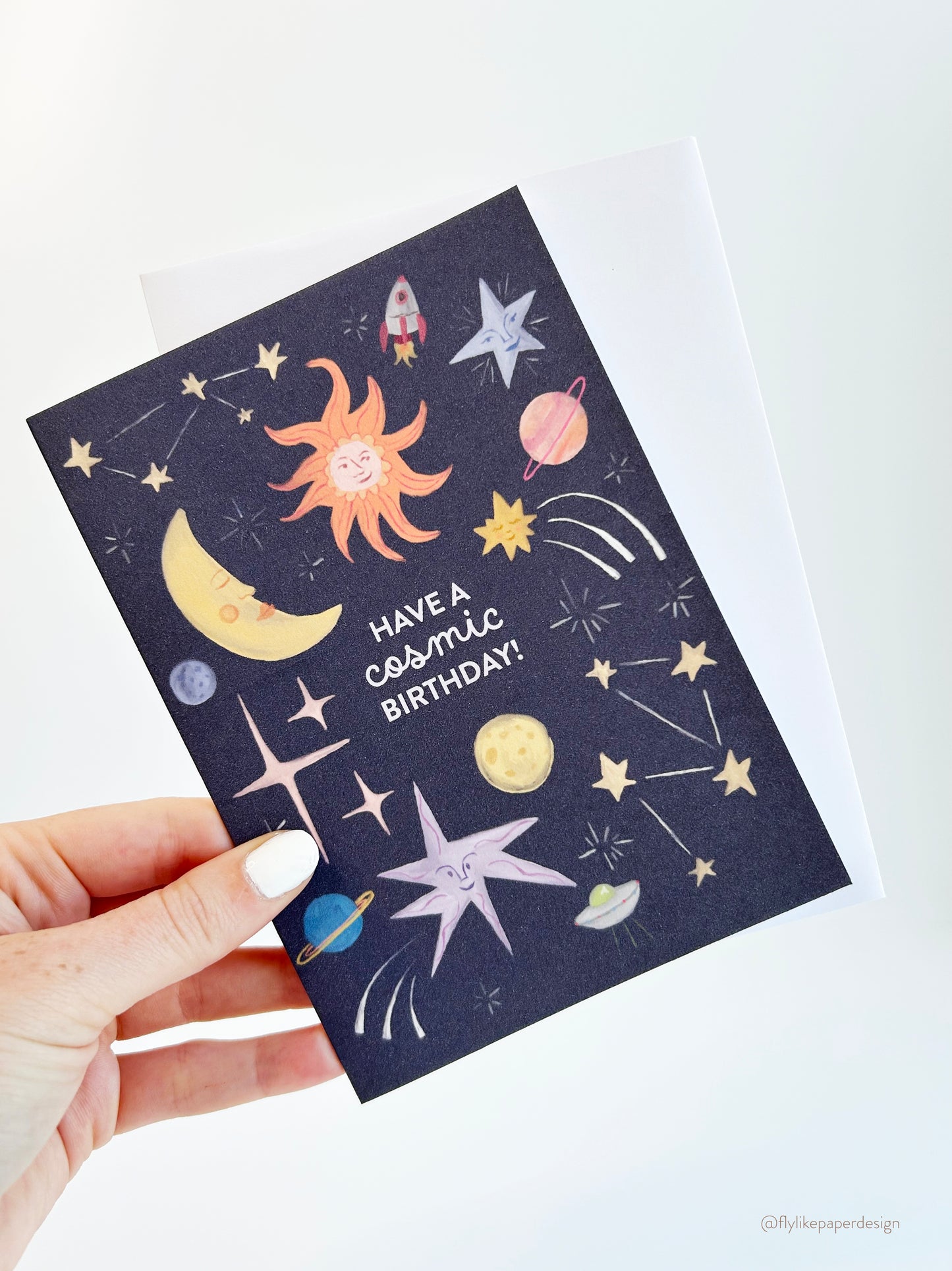 Cosmic Birthday Card