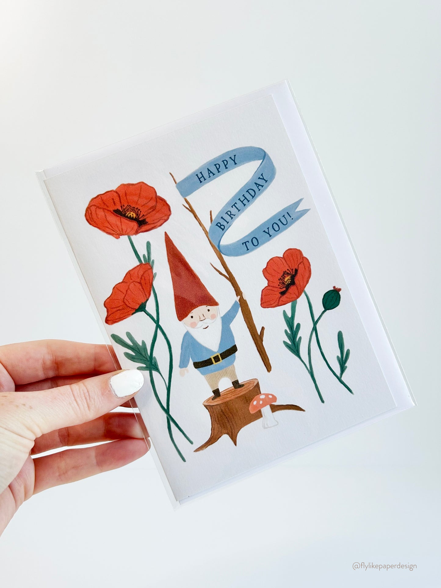 Gnome Birthday Card