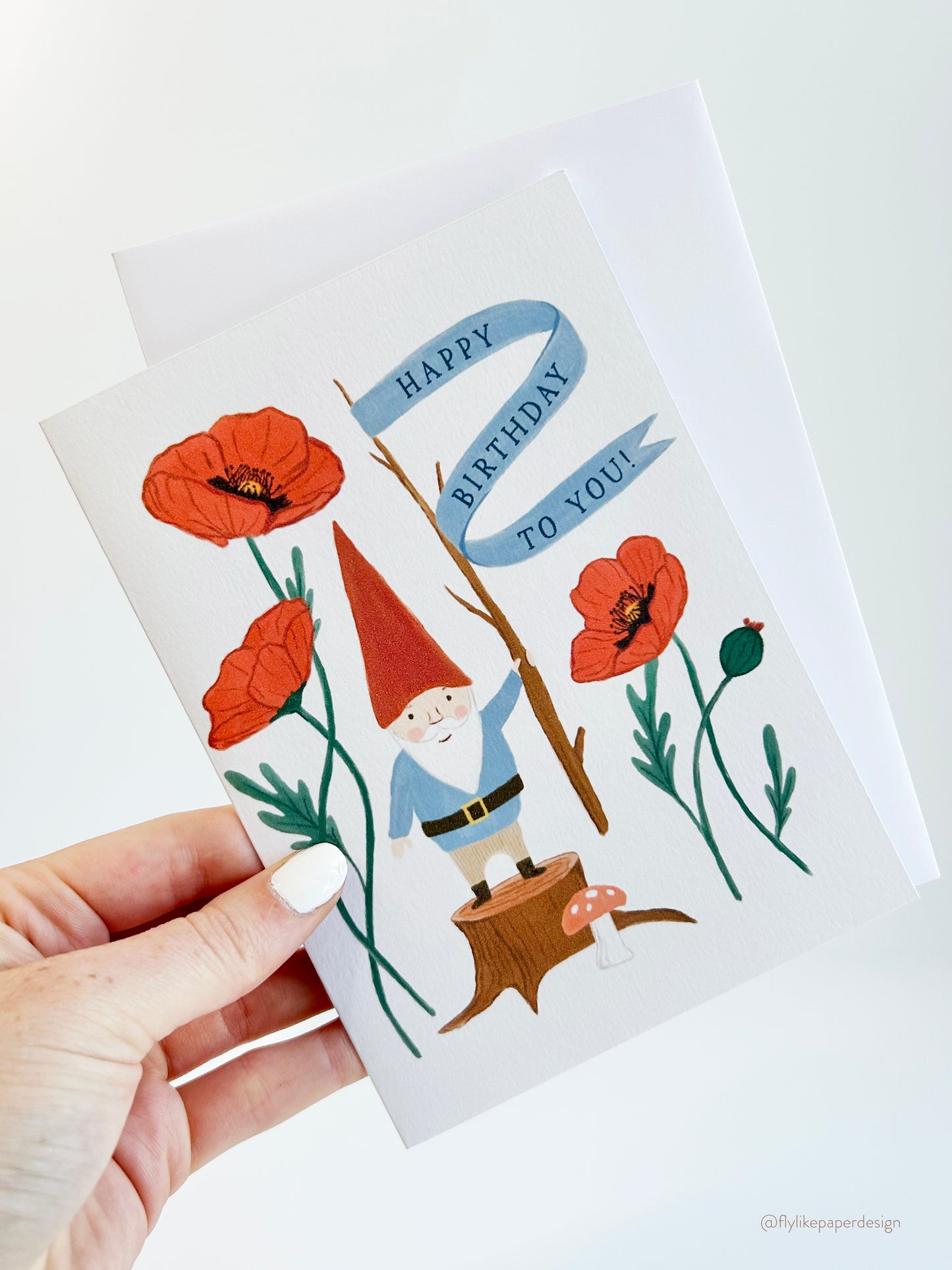 Gnome Birthday Card
