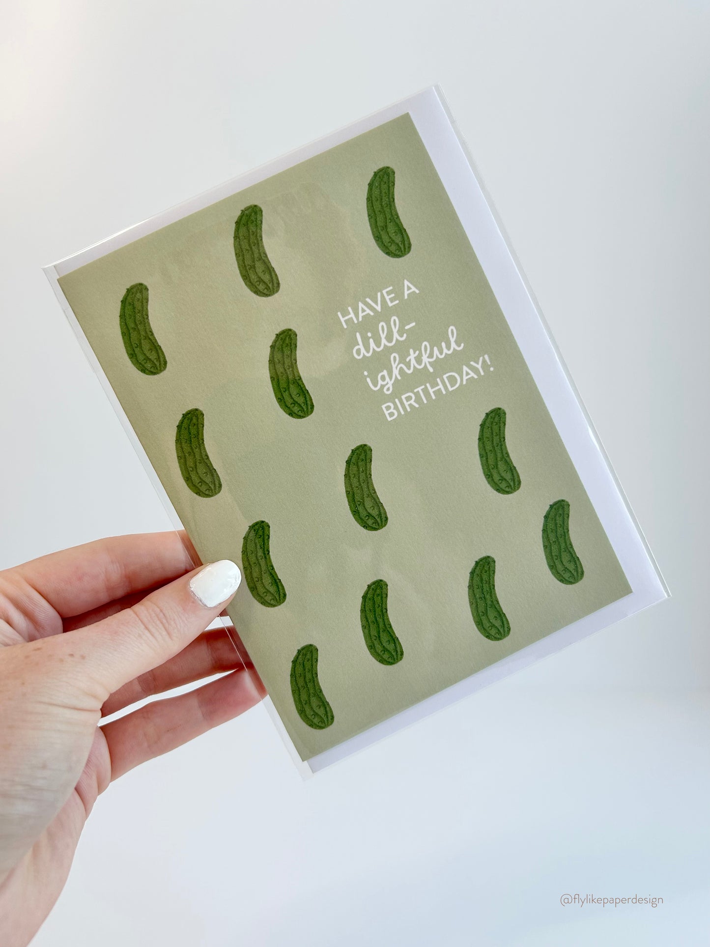 Pickle Birthday Card