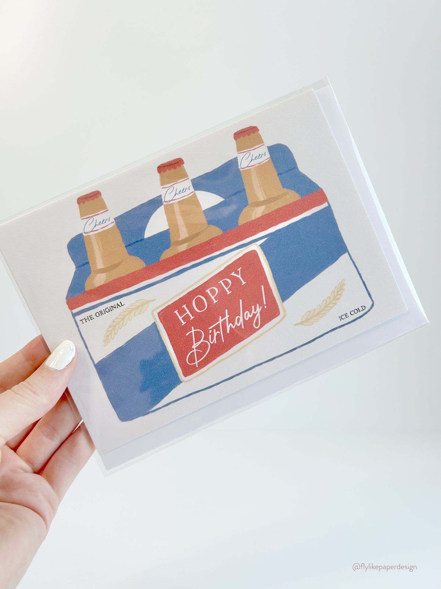 Hoppy Birthday Beer Card