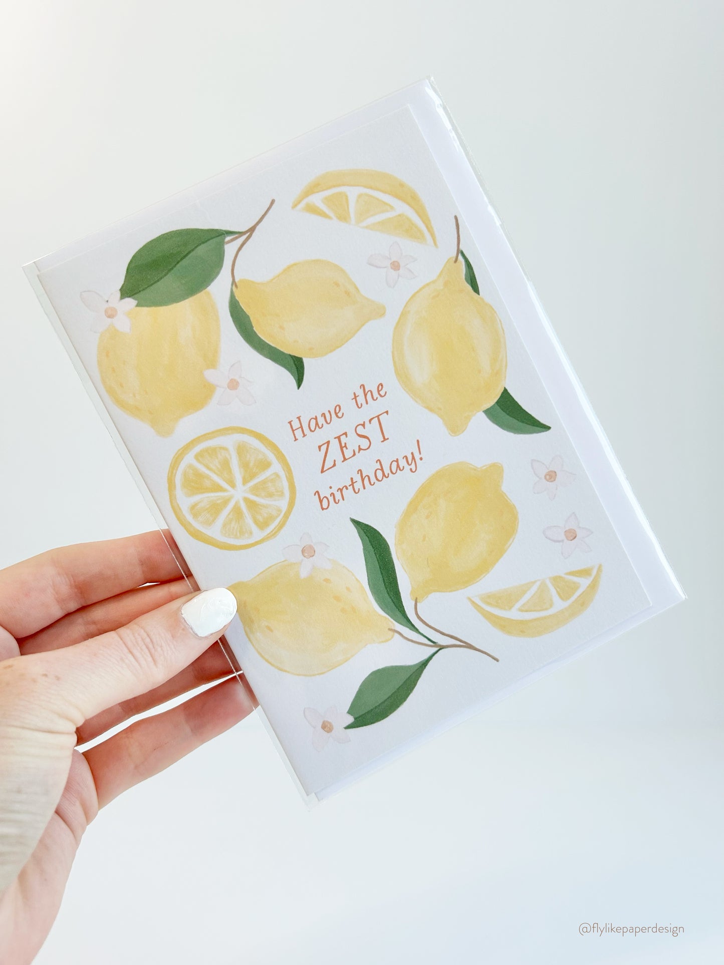 Lemon Zest Birthday Card
