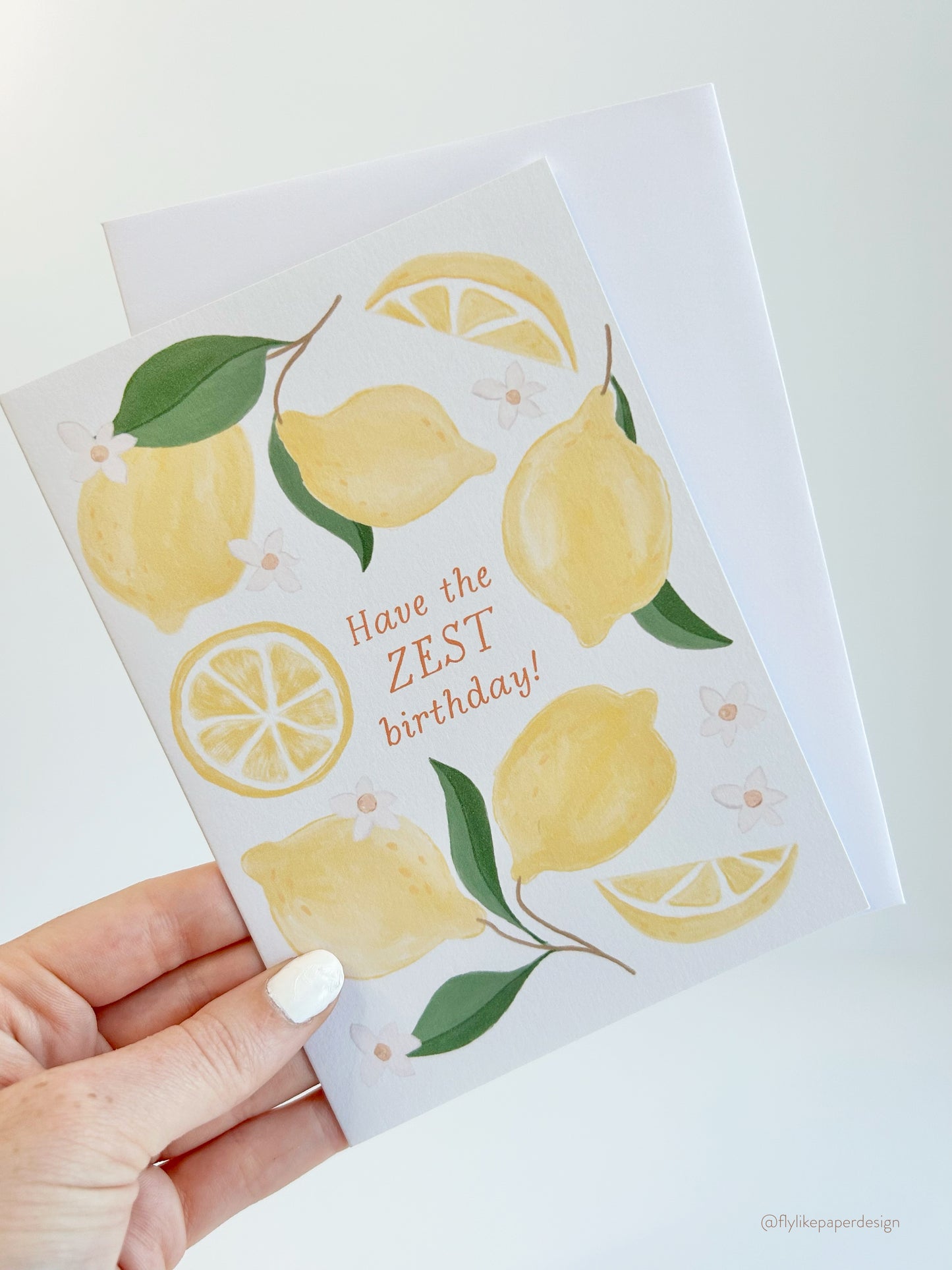 Lemon Zest Birthday Card