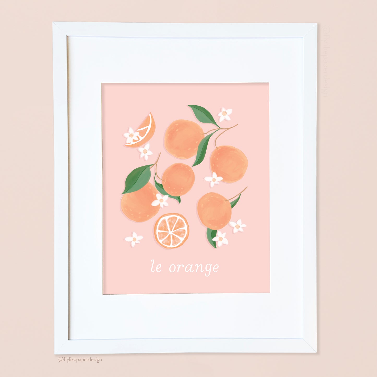 Oranges Print