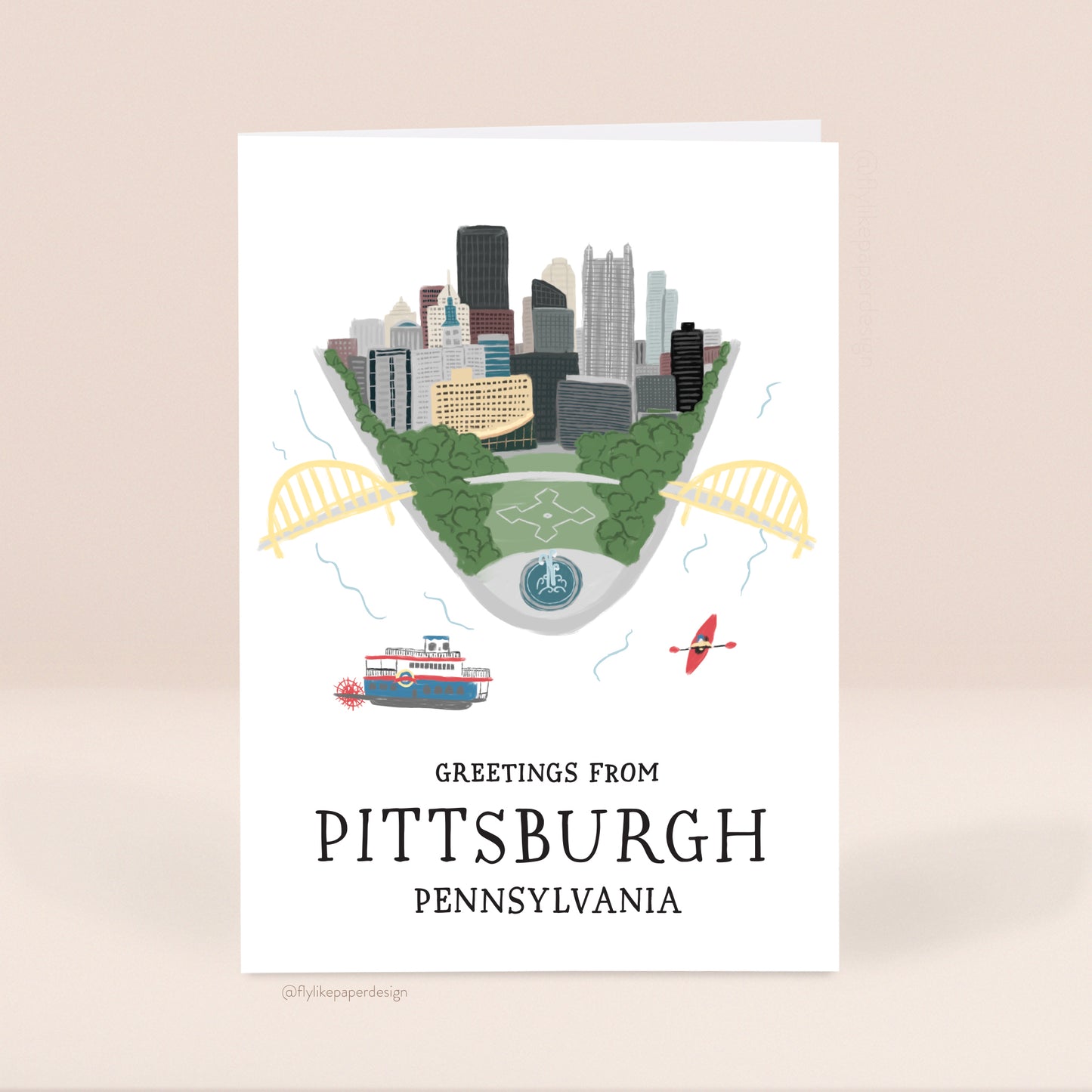 Pittsburgh Point Card