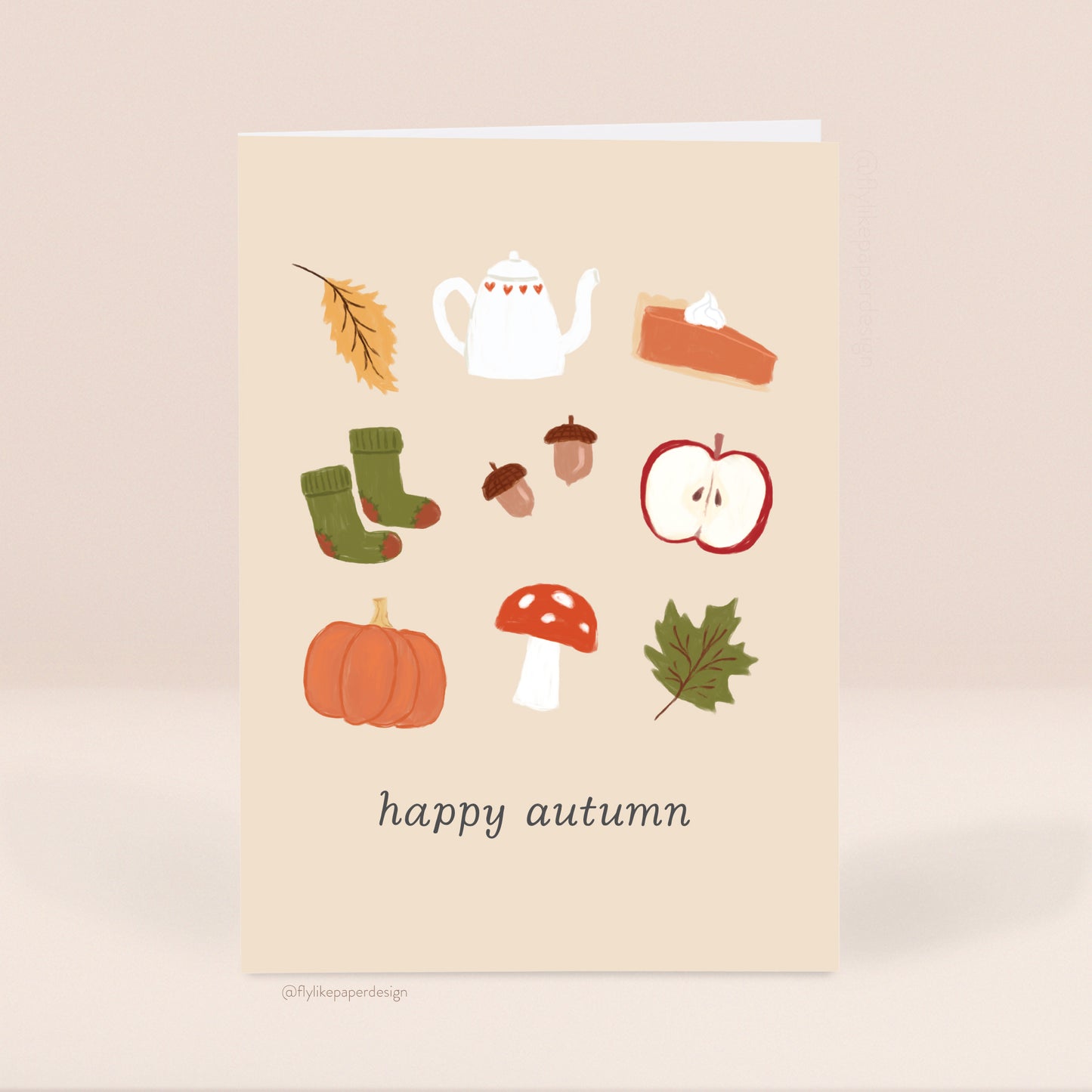 Happy Autumn Fall Card