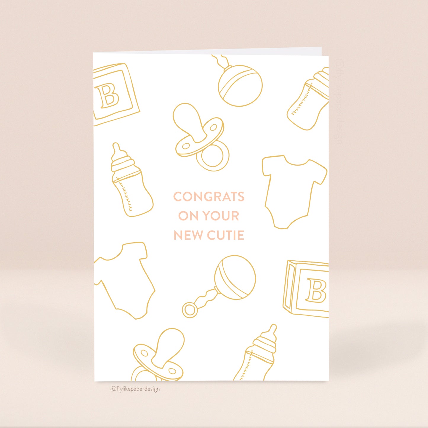 Cutie Icons Baby Card