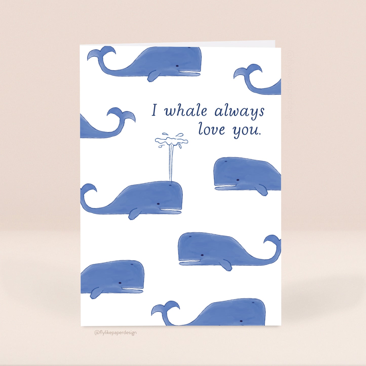 Whale Always Love You Card