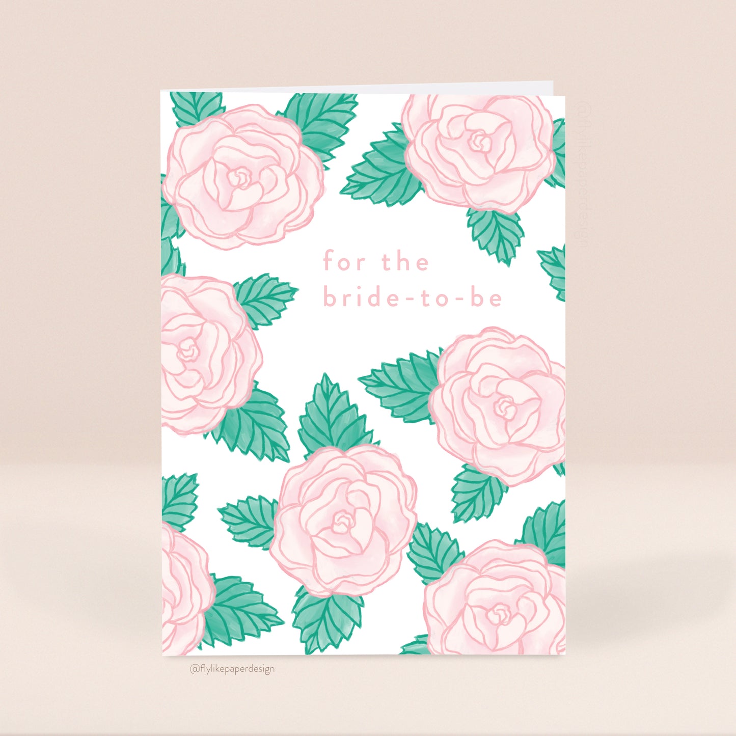 Bride-to-Be Roses Card