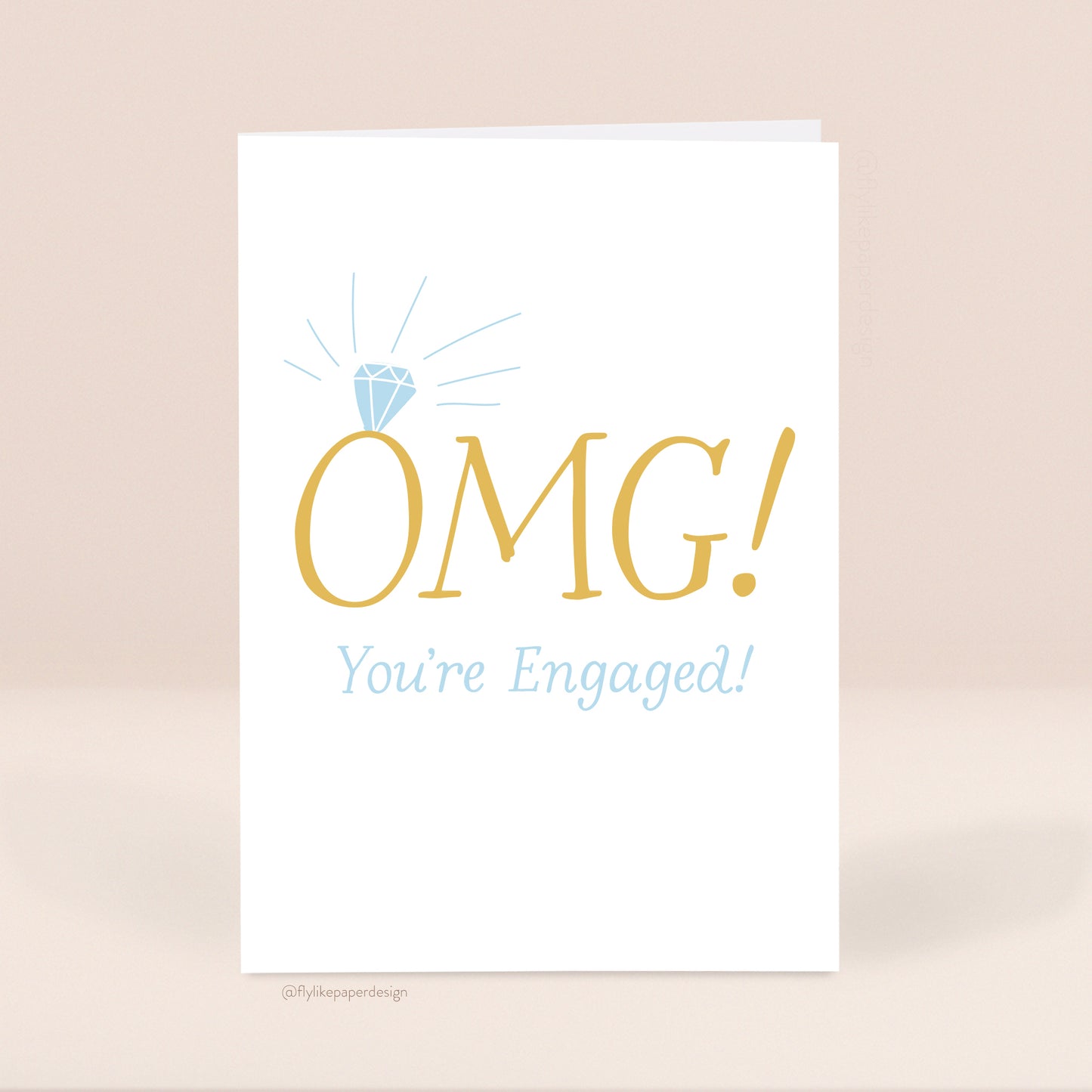 OMG Engagement Card