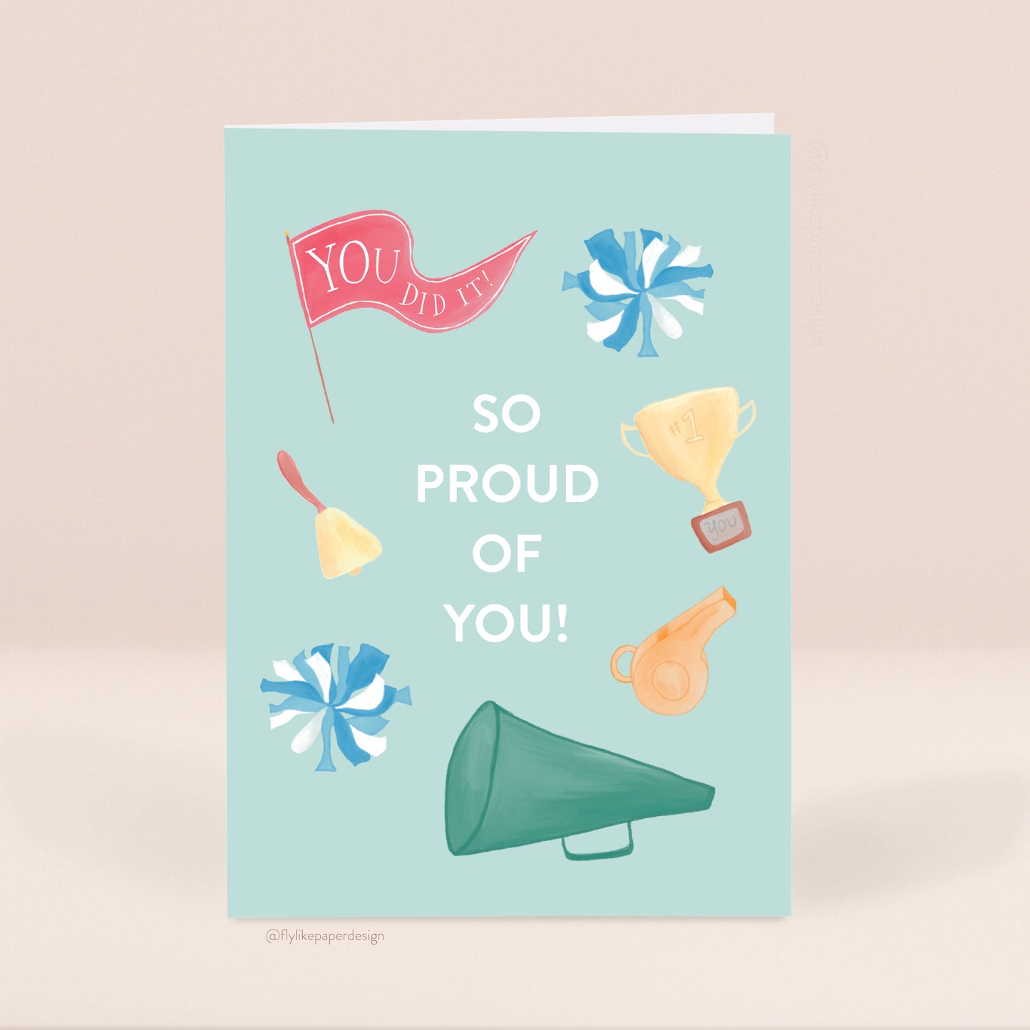 Cheering Congratulations Card