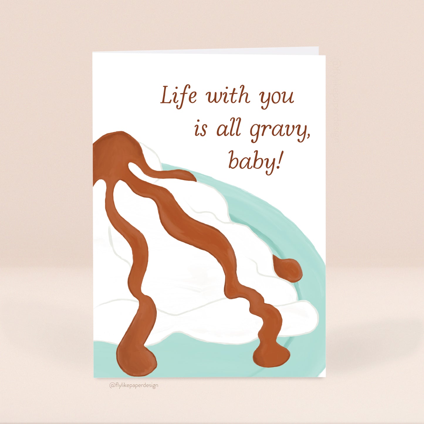 Gravy Baby Card