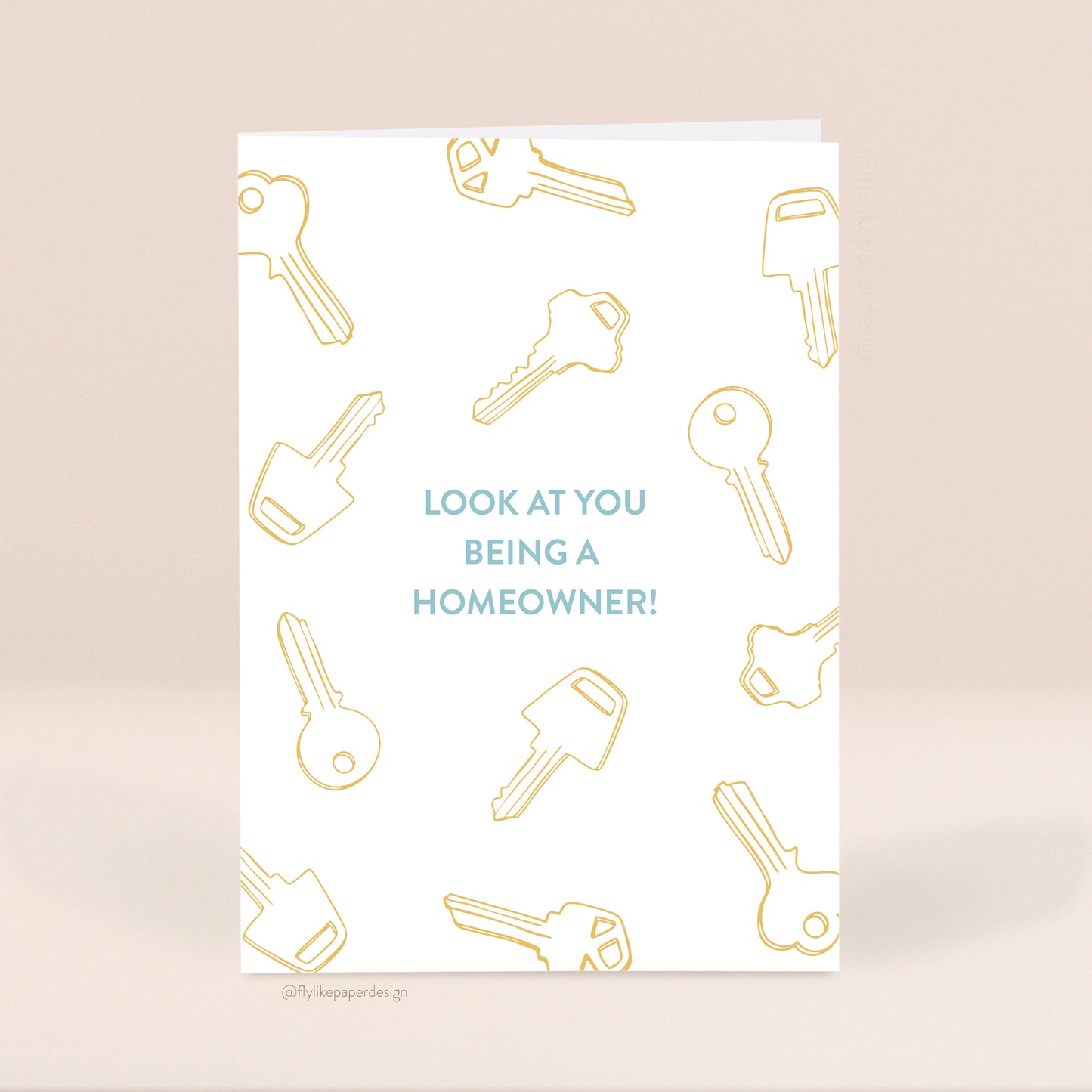 Homeowner Keys Card
