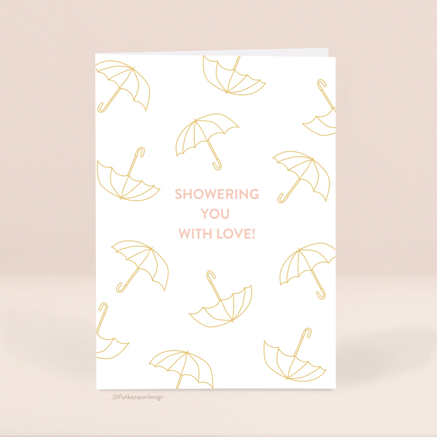 Showering with Love Card
