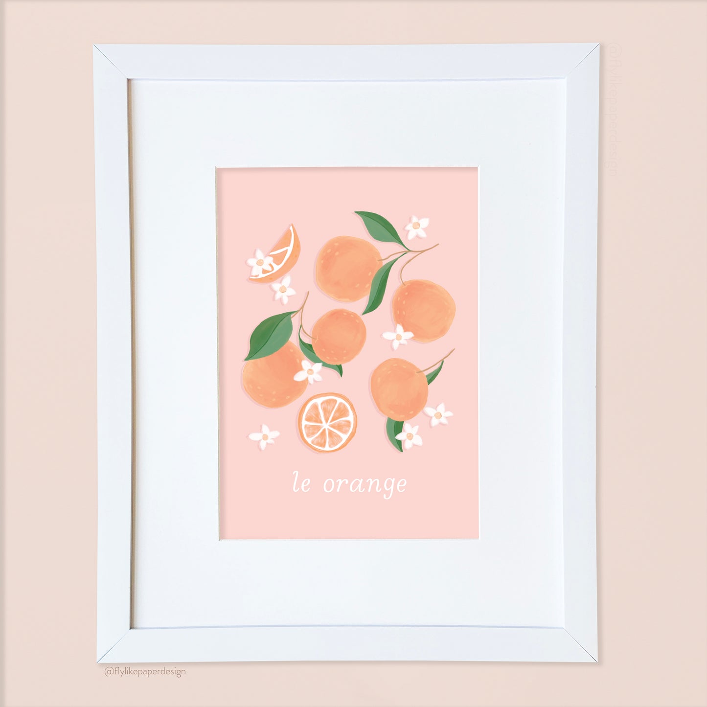 Oranges Print