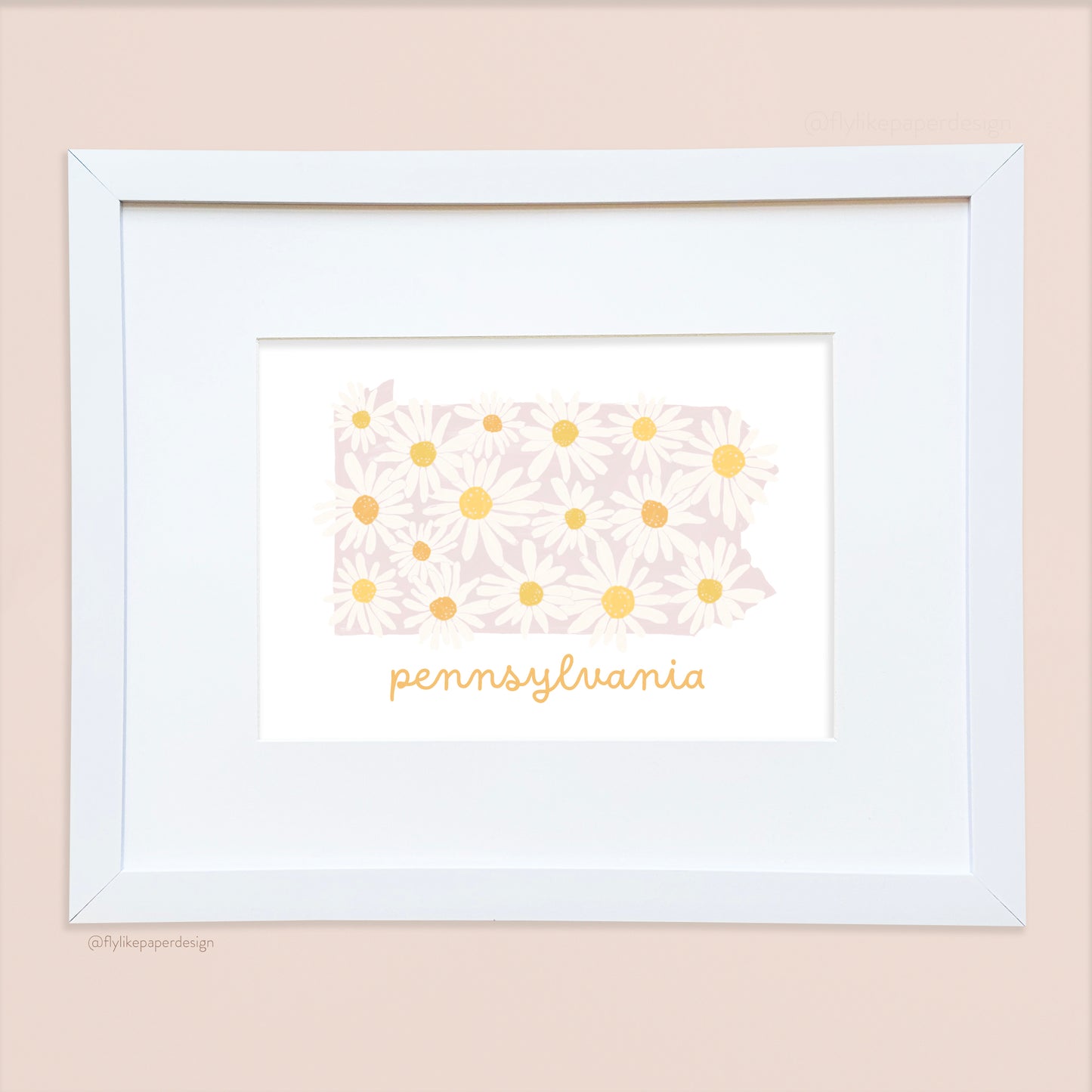 Pennsylvania Daises Print