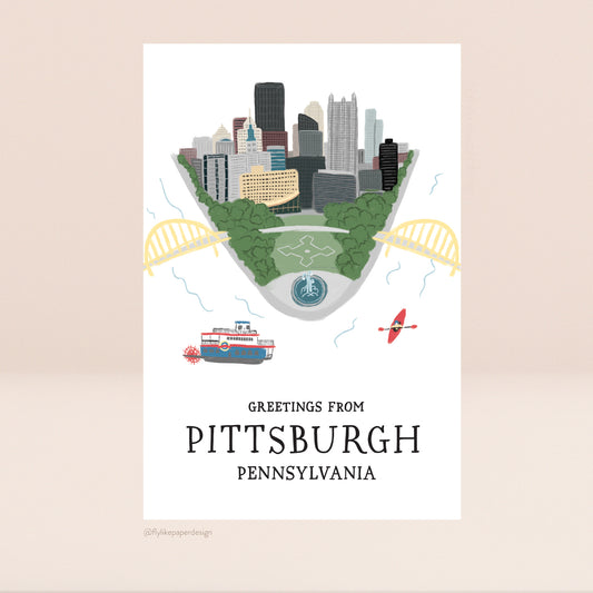 Pittsburgh Point Postcard