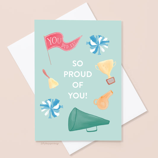 Cheering Congratulations Card