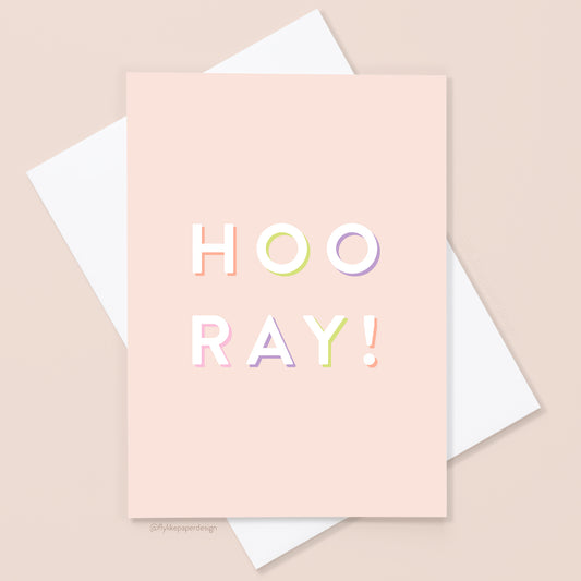 Hooray Card