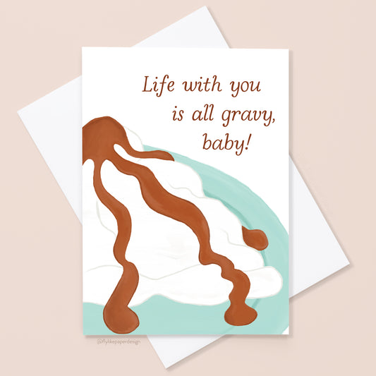 Gravy Baby Card