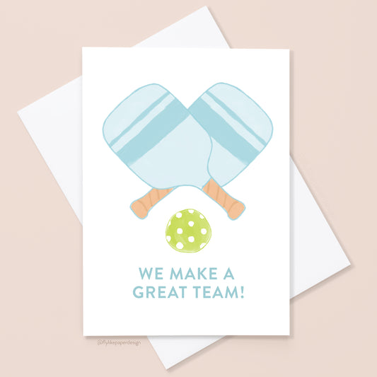 Pickleball Partner Card