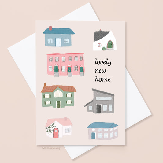 Lovely New Home Card