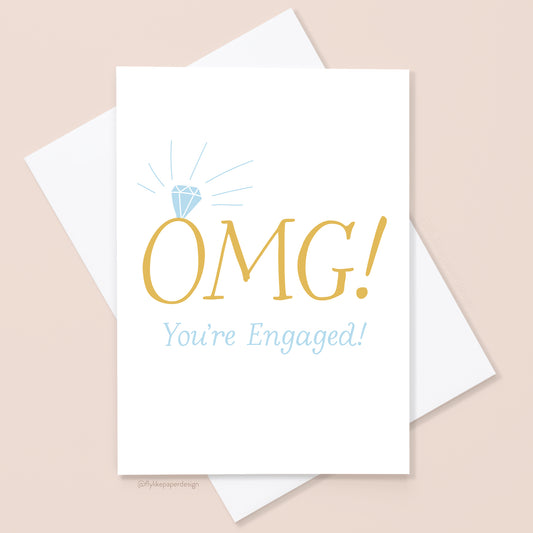 OMG Engagement Card