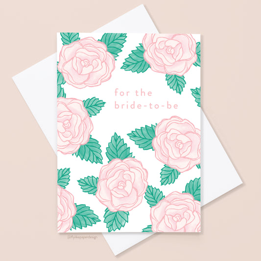 Bride-to-Be Roses Card