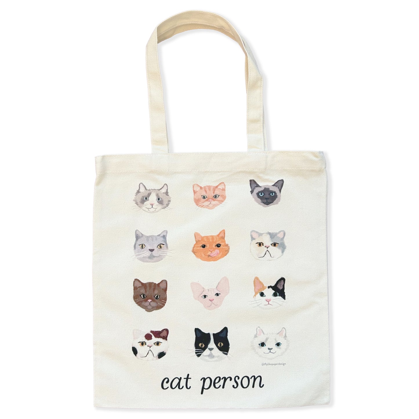 Cat Person Tote Bag