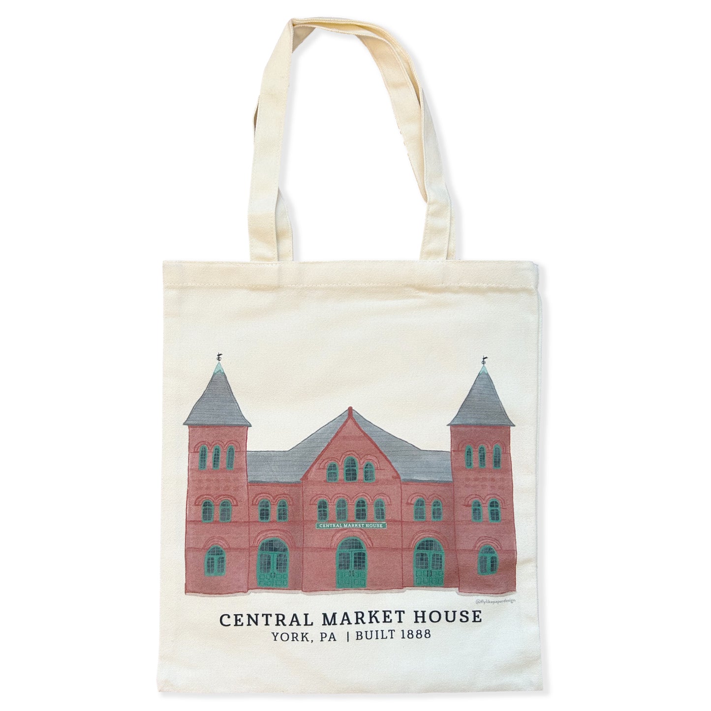 York Central Market House Tote Bag