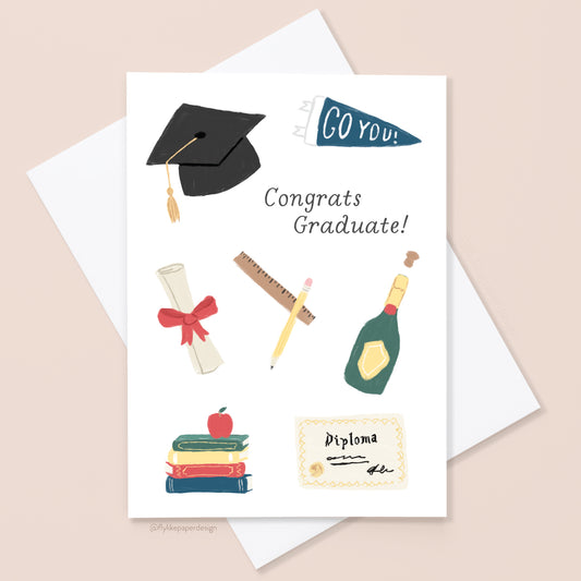 Congrats Graduate Graduation Card
