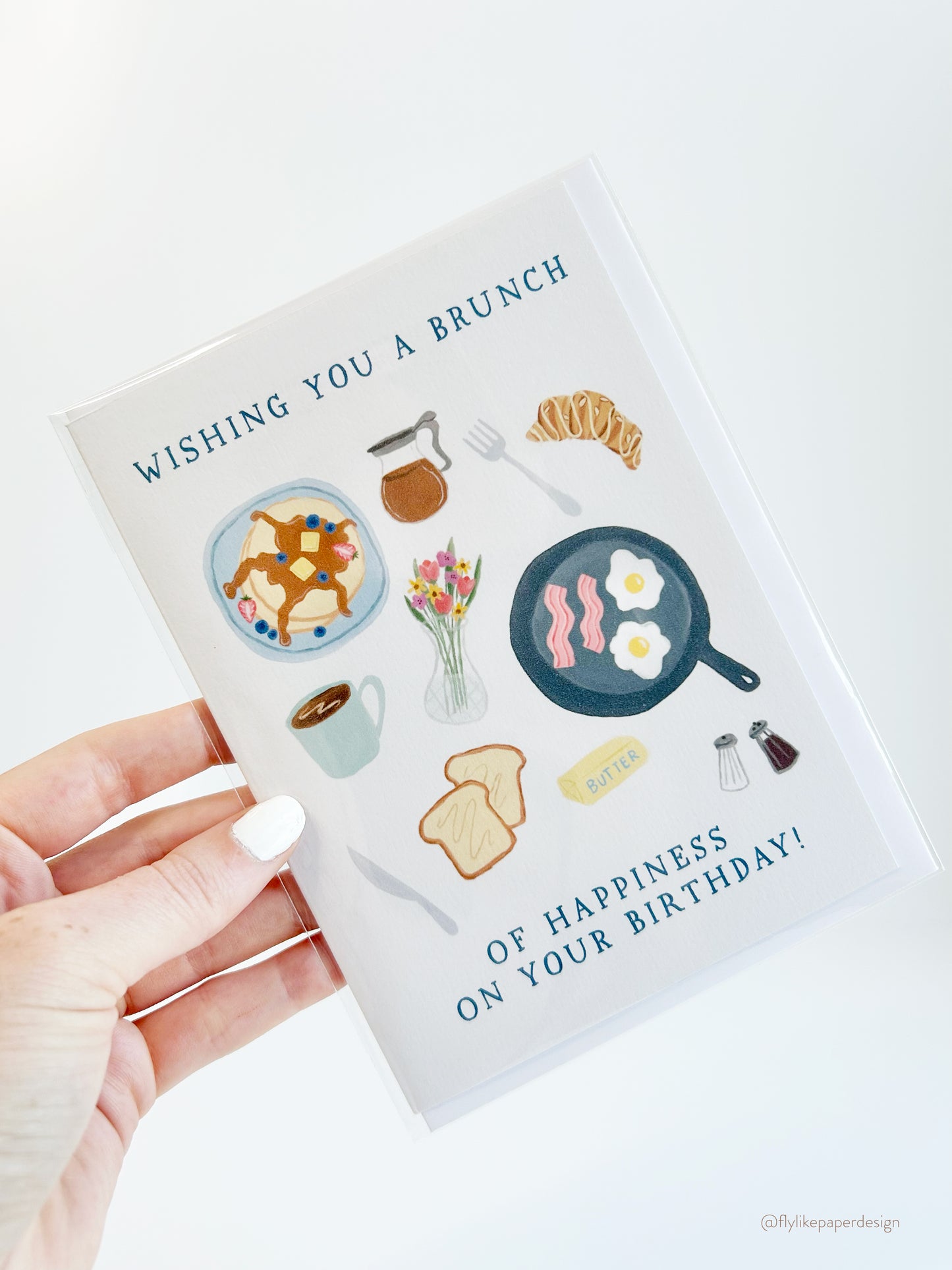 Brunch Birthday Card
