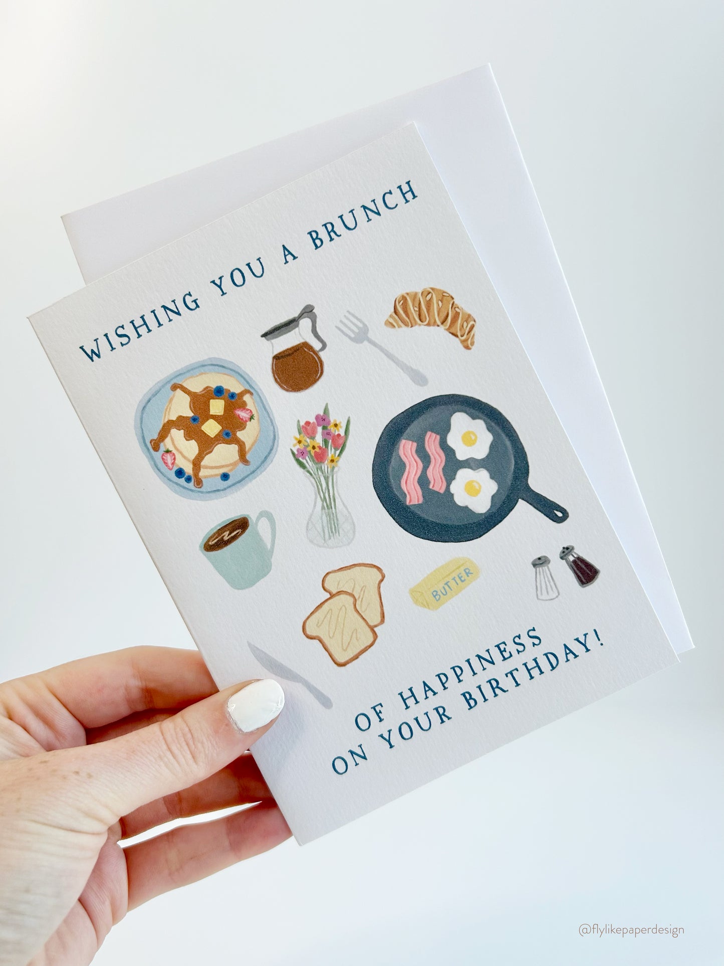 Brunch Birthday Card