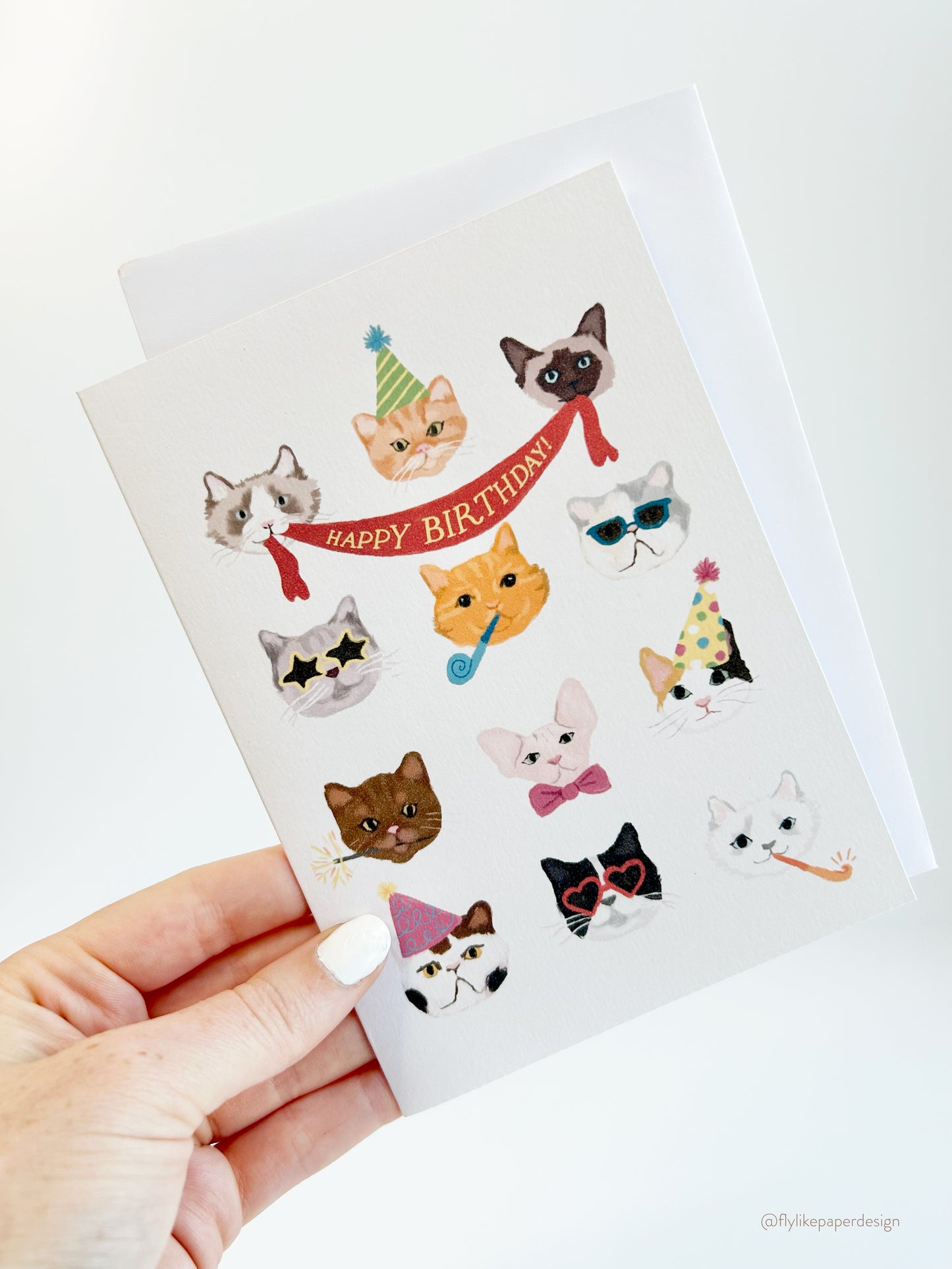 Cats Birthday Card