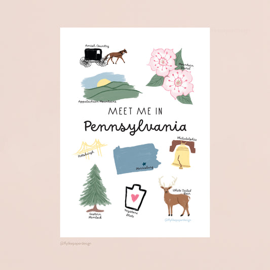 Meet Me in Pennsylvania Print