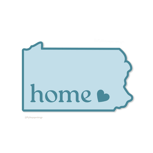 Pennsylvania Home Sticker