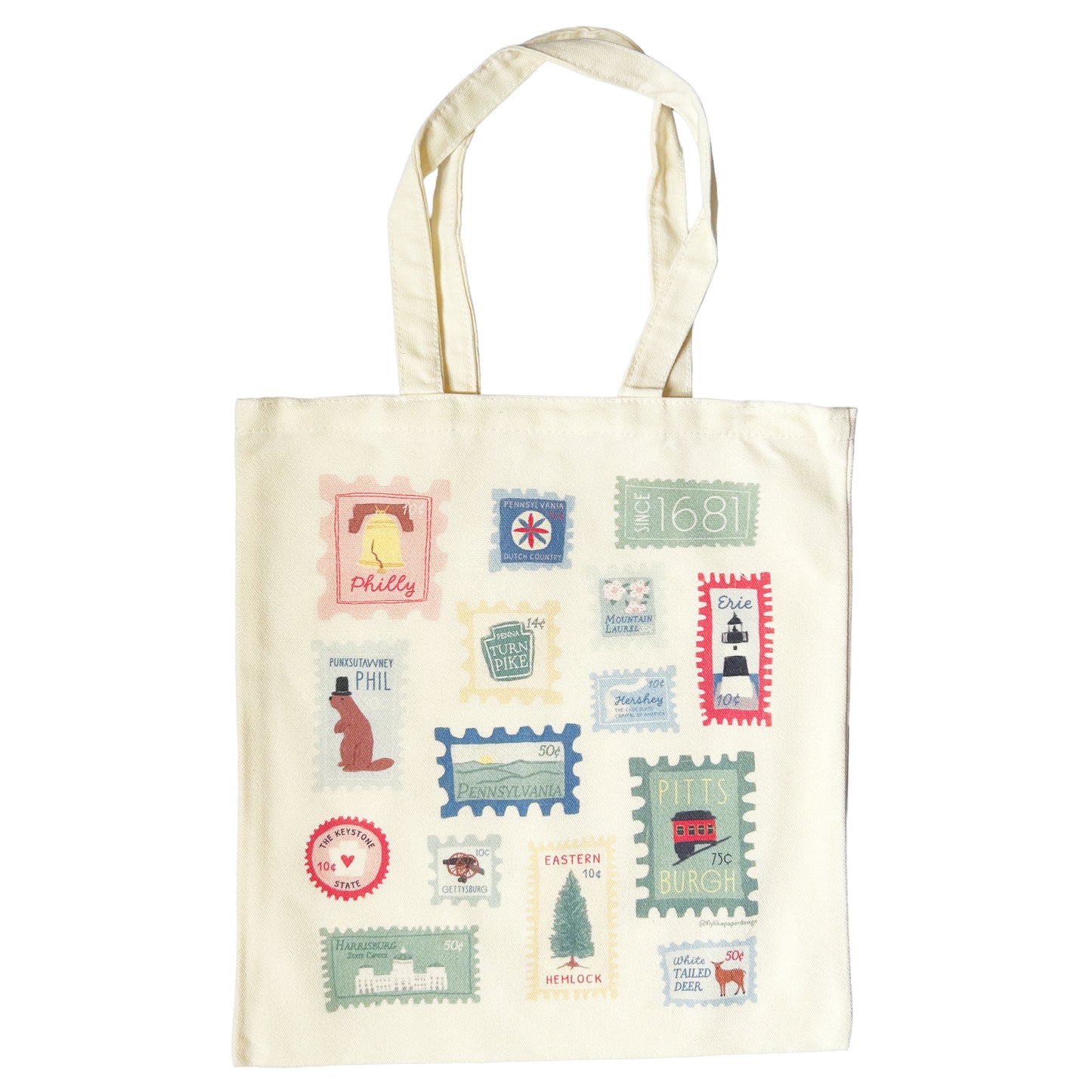 Pennsylvania Stamps Bag
