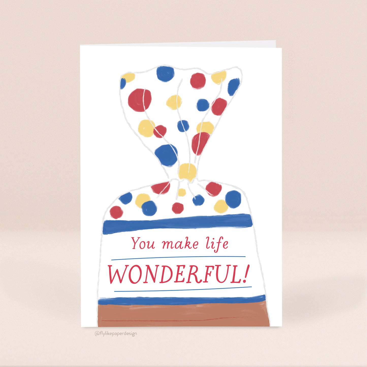 Wonderful Bread Card