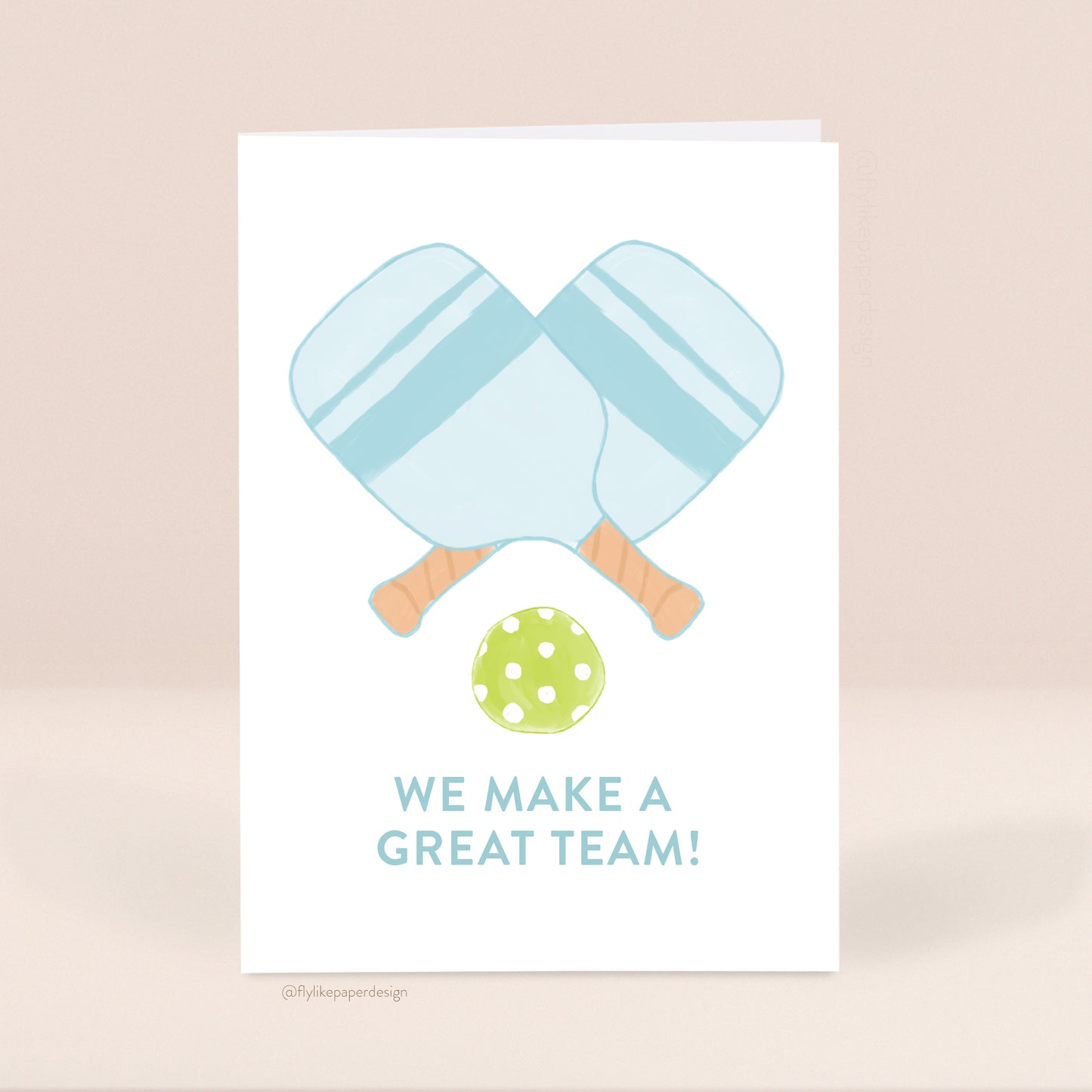 Pickleball Partner Card