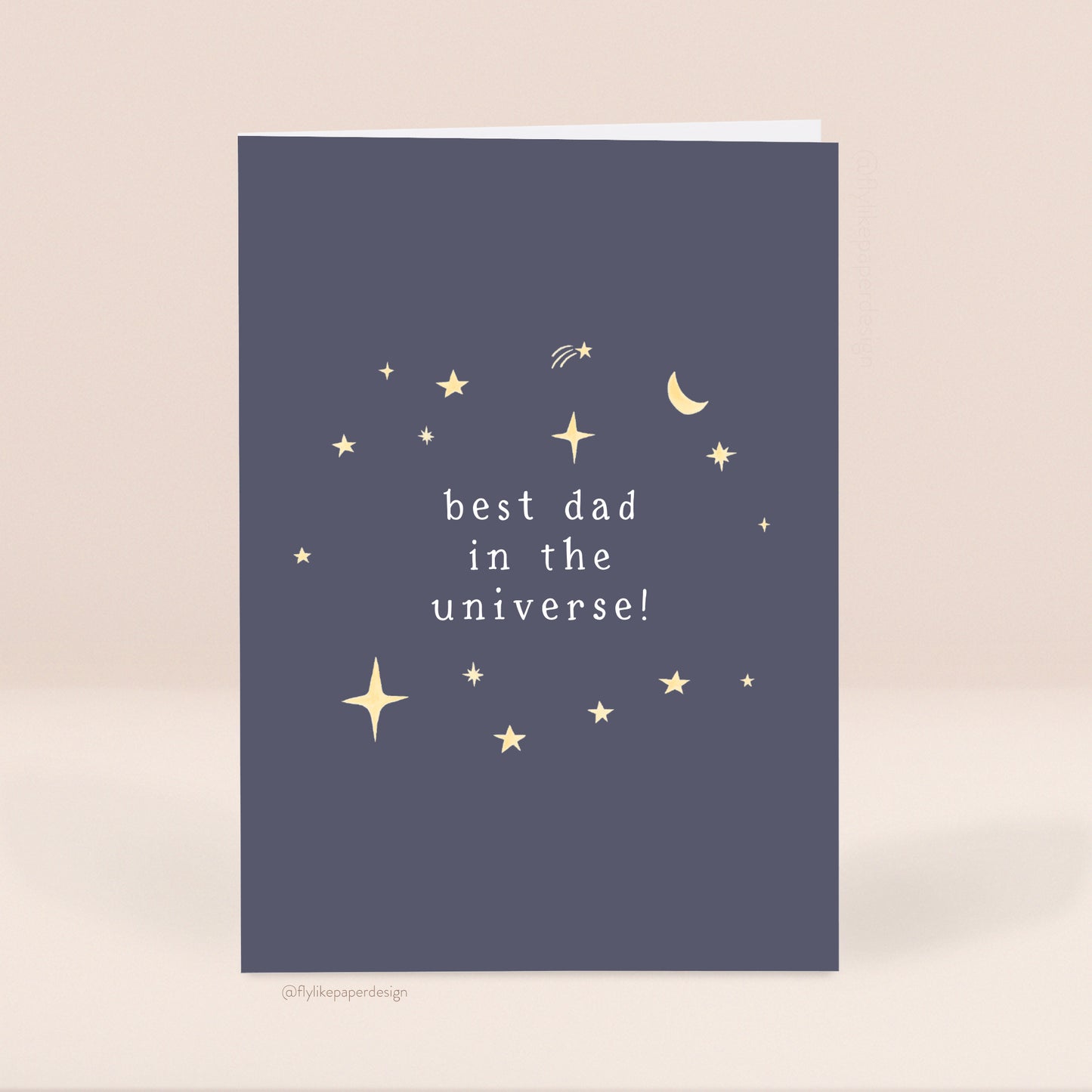 Best Dad in the Universe Father's Day Card