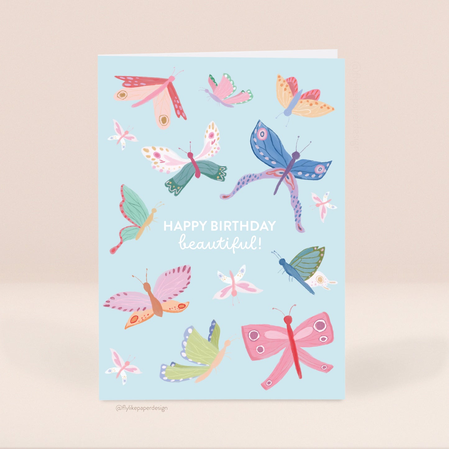 Birthday Butterflies Card